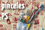 35 conjuntos de pinceles para Photoshop con estilo vintage 