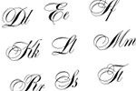 25 tipografías de estilo caligráfico