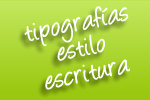 30 tipografías de estilo escritura gratuitas