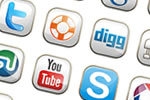 50 conjuntos de iconos gratuitos de medios sociales