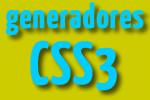 Más de 20 generadores de CSS3 gratuitos