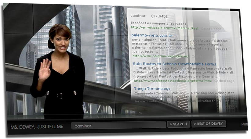 msdewey11 Ms. Dewey, un buscador diferente