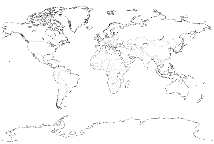 mapa de europa mudo. Las imágenes de Mapa Del Mundo
