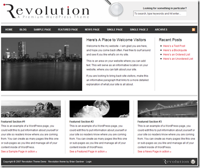 tema revolution thumb Dise&ntilde;os de temas tipo &lsquo;revista&rsquo; para Wordpress