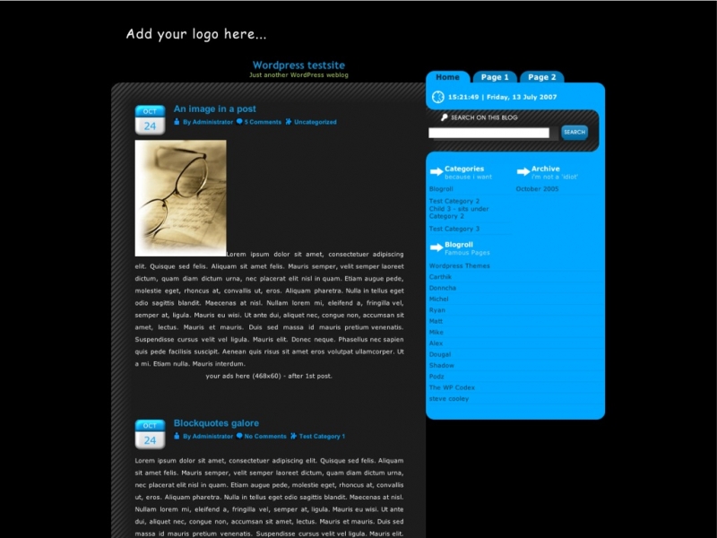 Temas para WordPress con la barra lateral en el lado derecho Temas para WordPress con la barra lateral en el lado derecho