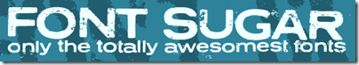 Font sugar logo thumb Font Sugar, otro sitio para que amplíes tu tipograf&iacute;a