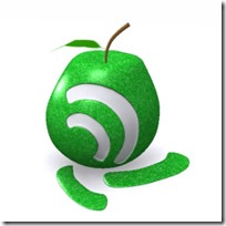manzana thumb Agradables iconos Feed/RSS en 3D
