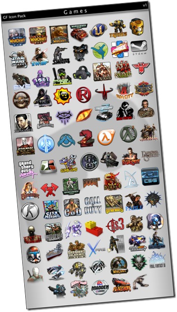 Games Gotchaforce thumb Colecci&oacute;n de algunos iconos de gran calidad desde IconzWorld