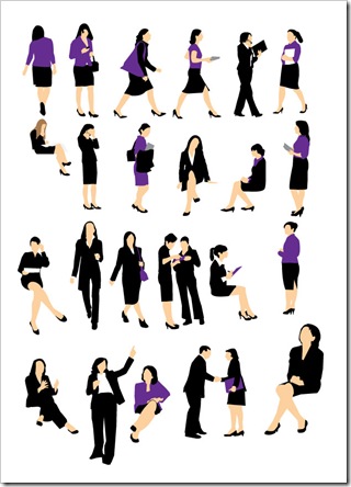 Businesswoman_silhouette
