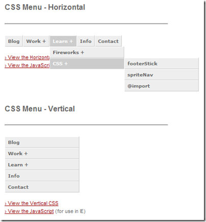 dos-menus