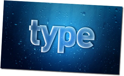 glasstype thumb Los 22 mejores tutoriales sobre efectos en texto