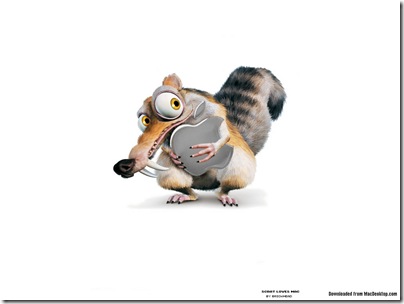 Scrat Loves Apple