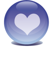 corazon thumb Mas iconos vectoriales con efecto cristal