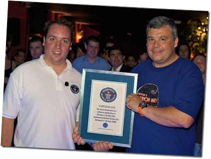 certificadog thumb Mozilla recoge el premio por el r&eacute;cord Guinnes de Firefox 3