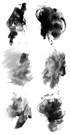 free hires ps brushes 1 thumb M&aacute;s pinceles para Photoshop con estilo acuarela