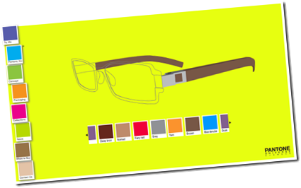 Pantone thumb Pantone Eyewear, para escoger tu color preferido
