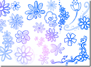 pinceles florales2