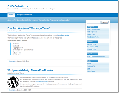 wp-tema-Webdesign