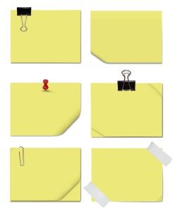 blank notes1 thumb Selecci&oacute;n de 70 excelentes ilustraciones de libretas y notas adhesivas