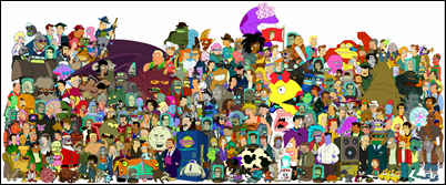futurama thumb Todos los personajes que han aparecido en Futurama