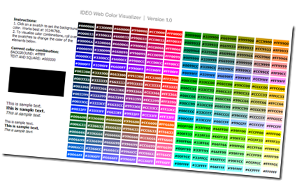WebColotVisualizer
