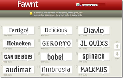 fawnt tipograf thumb Fawnt, m&aacute;s de 10.000 tipos de letras