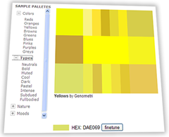 paleta color