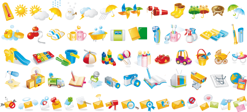 WEB 2.0 Vector Icons