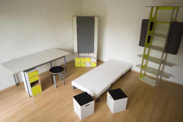 casulo2 Casulo, muebles de supervivencia en una sola caja