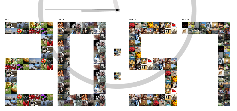  El reloj de Flickr