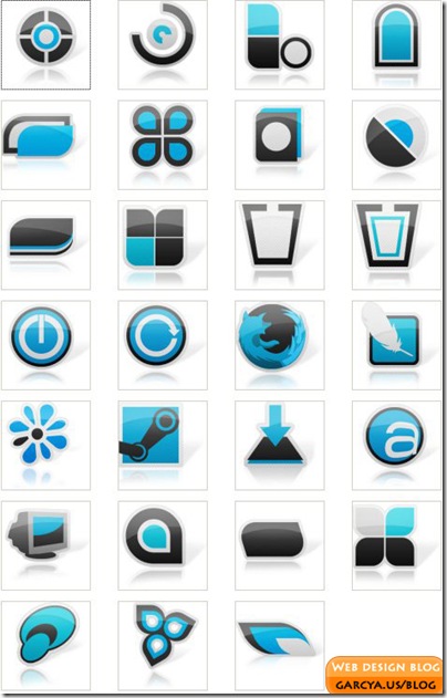 blue-icons-set