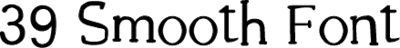 font 2 39smooth thumb Selecci&oacute;n de 10 tipograf&iacute;as con estilo de m&aacute;quina de escribir para dise&ntilde;adores
