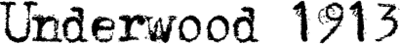 font 3 underwood thumb Selecci&oacute;n de 10 tipograf&iacute;as con estilo de m&aacute;quina de escribir para dise&ntilde;adores