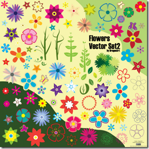 vector-flowers-set2-dragonart
