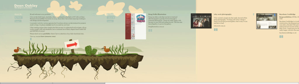 desplazamiento horizontal 1024x290 Más de 35 diseño páginas Web horizontales para inspirarte 