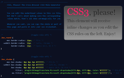 CSS3-Please CSS3-Please